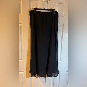 J.B.S. Classic Black Maxi Skirt